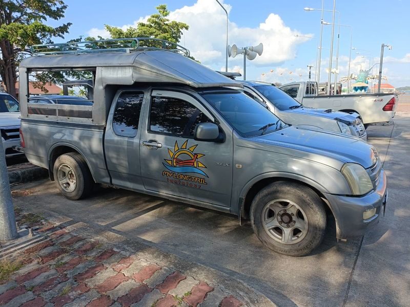 Krabi 4 Islands Half-Day Big Group Longtail Boat Tour - The Old Town pickup and longtail ride