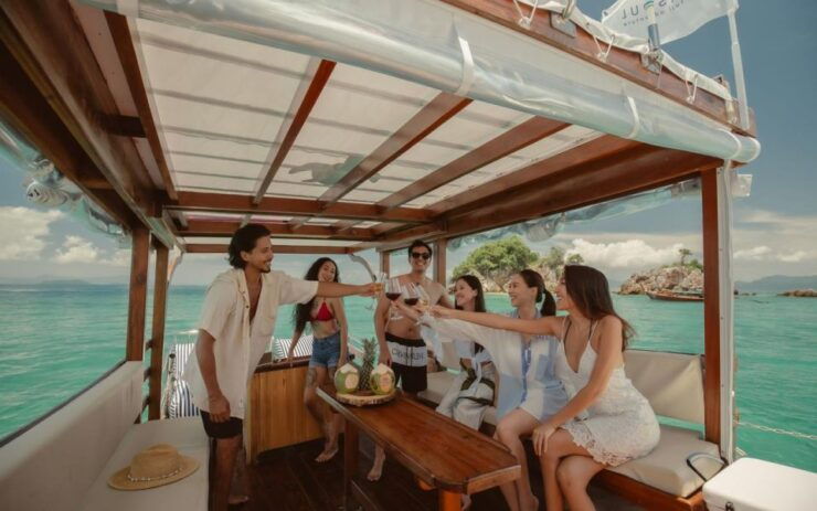 Krabi: 7-Island Sunset Tour by Grande Longtail Boat With BBQ - Tour Overview