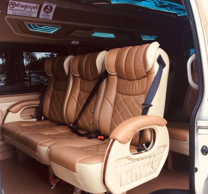Krabi: Airport Private Van Transfer - Transportation Information