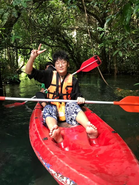Krabi: Amazon Klong Srakaew Kayaking With Lunch - Suitability for Relaxation, Swimming, and Nature Enjoyment