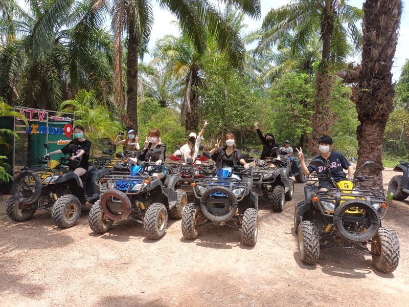 Krabi ATV Extreme Adventure Experience - Leaving Ao Nang for the Ao Nam Mao trails