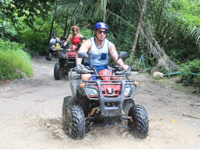 Krabi: Elephant Bathing & ATV Adventure Combo - ATV Adventure Through Krabis Jungle