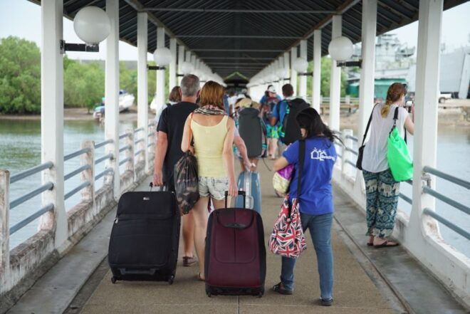 Krabi: Ferry Transfer To/From Phi Phi Tonsai or Laem Tong - Scenic Views and Attractions