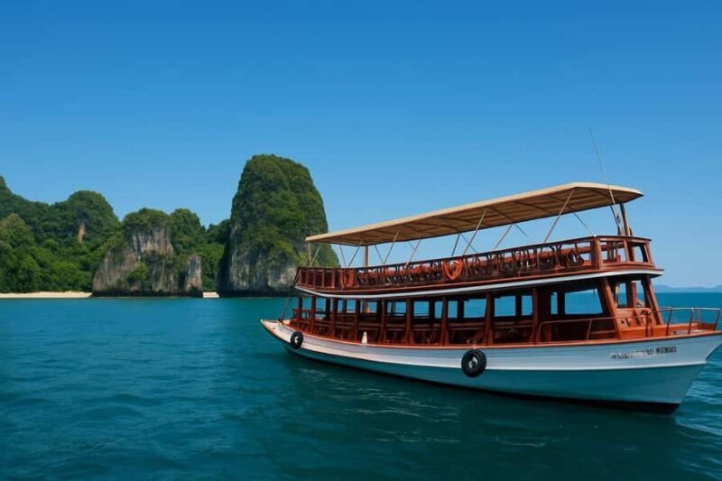 Krabi: Five Island Sunset Cruise by Big Double Decker Boat - Good To Know  