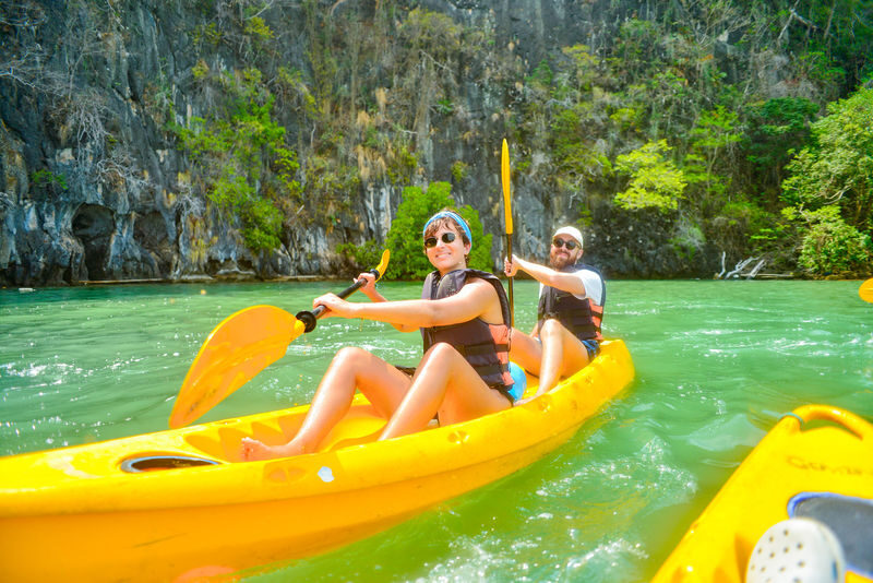 Krabi Half-Day Koh Lanta Sea Cave Kayaking Adventure - Kayaking to the Sea Cave