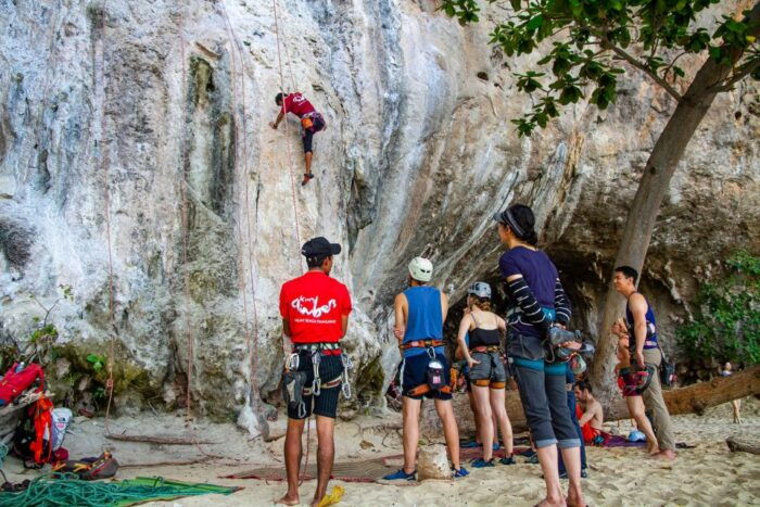 Krabi: Half-Day Rock Climbing Introduction at Railay Beach - Climbing Terrain and Experiences