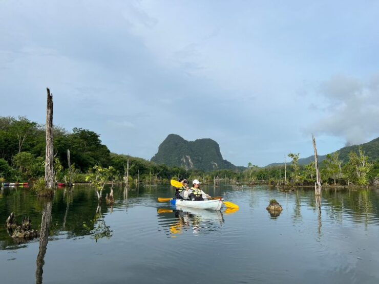 Krabi: Kayaking at Klong Nam Sai, Elephant Bathing & Feeding - Booking Details