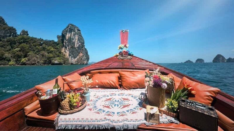 Krabi: Luxury Sunset Cruise to Hong Island Private Tour - What to Expect During the Tour