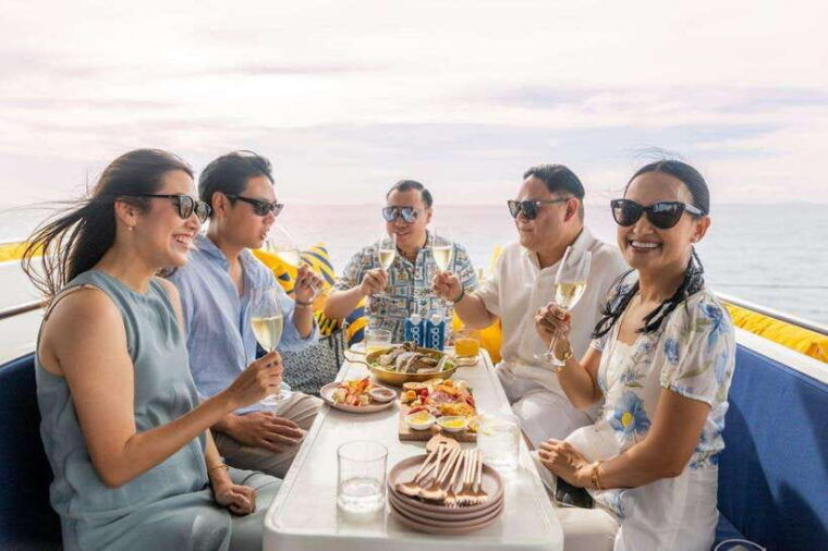 Krabi: Phi Phi Island Luxury Sunset Cruise by Meka Catamaran - Experience the Phi Phi Islands