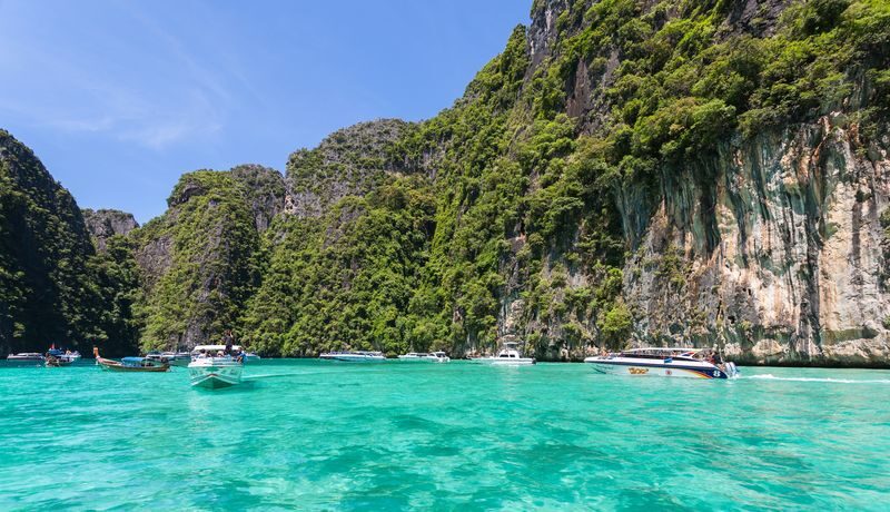 Krabi Phi Phi Islands Half-Day Speedboat Tour - Monkey Bay and the final snorkel at Shark Point