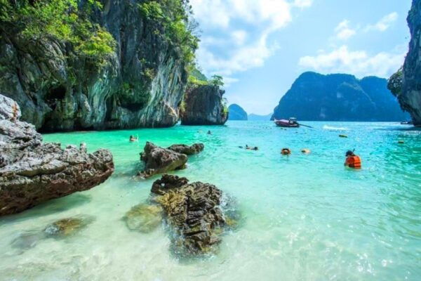 Krabi: Private Luxury Long-Tail Boat to Hong Island - Afternoon Sunset Tour