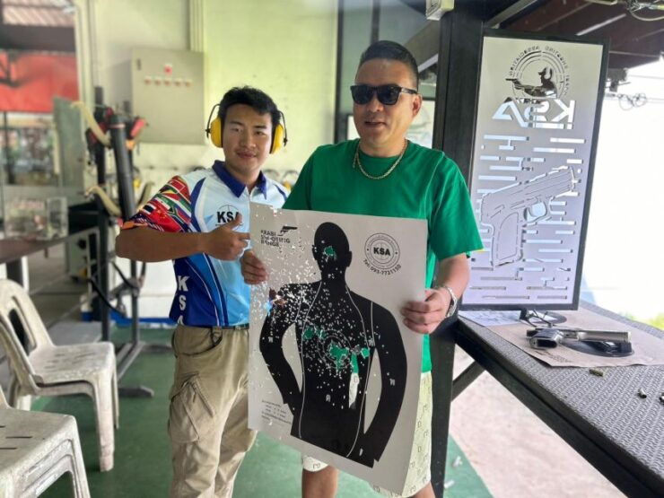 Krabi Shooting (.38 Revolver) - Shooting Experience Highlights