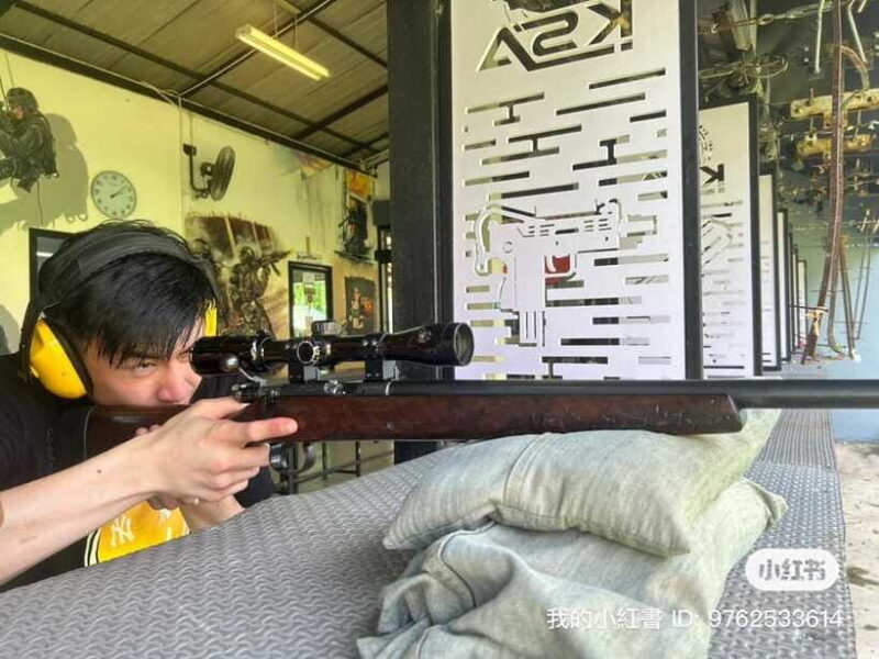 Krabi shooting range(.22 LRM4, .10 bullet) - Who Would Love This?