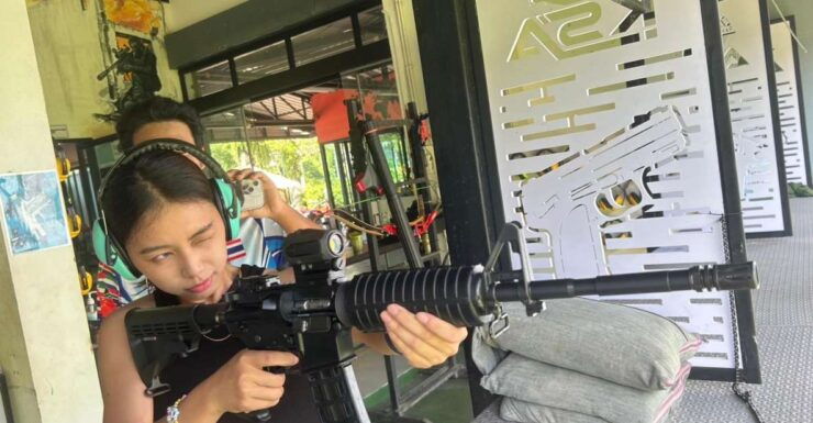 Krabi Shooting Range(.22 LRM4, .10 Bullet) - Shooting Range Activities