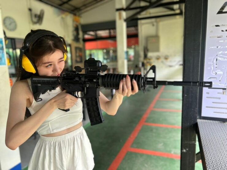 Krabi Shooting Range(.22 LRM4, .10 Bullet) - Available Firearms Options
