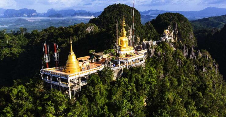 Krabi Tiger Cave , Emerald Pool, Hosspring Waterfall Jungle - Highlights of the Tour