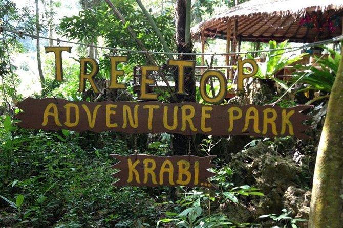 Krabi Tree Top Adventure Park - Four Courses With Various Activities