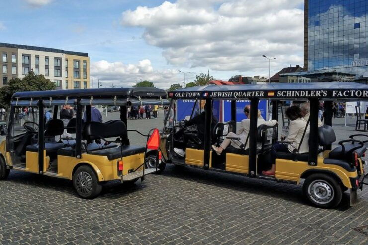 Krakow: City Golf Cart Tour and Schindler's Factory Museum - Tour Experience