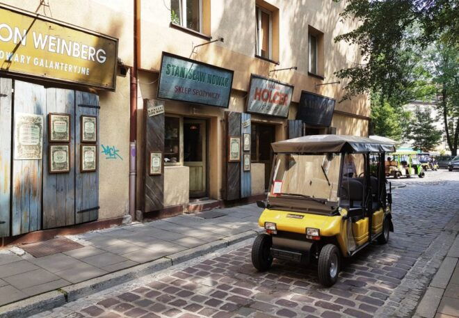Krakow: City Tour by Electric Golf Cart - Kazimierz Jewish Quarter