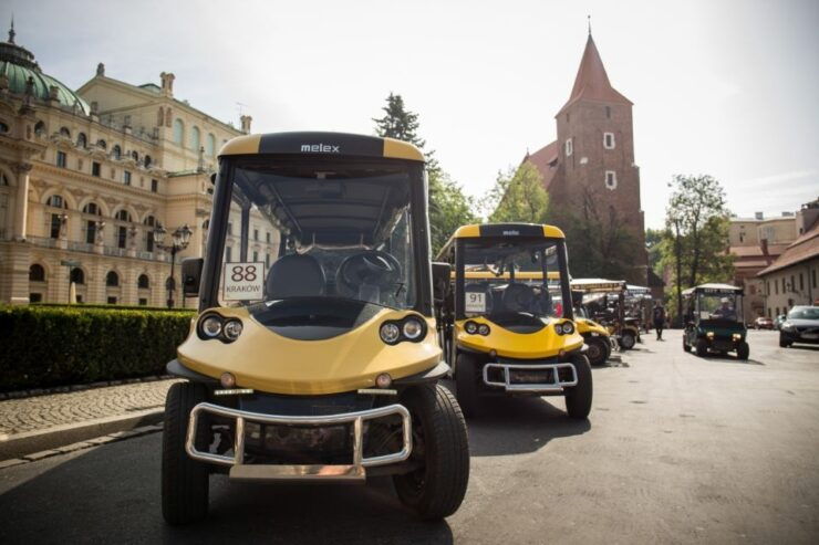 Krakow: City Tour of 3 Districts by Electric Car - Inclusions