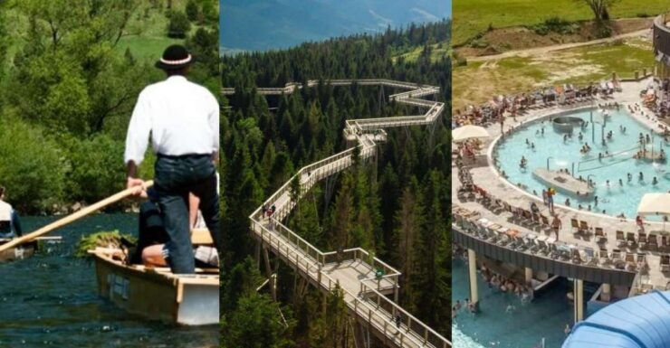 Krakow: Dunajec Rafting, Treetop Walk & Thermal Baths Tour - Key Ticket Details