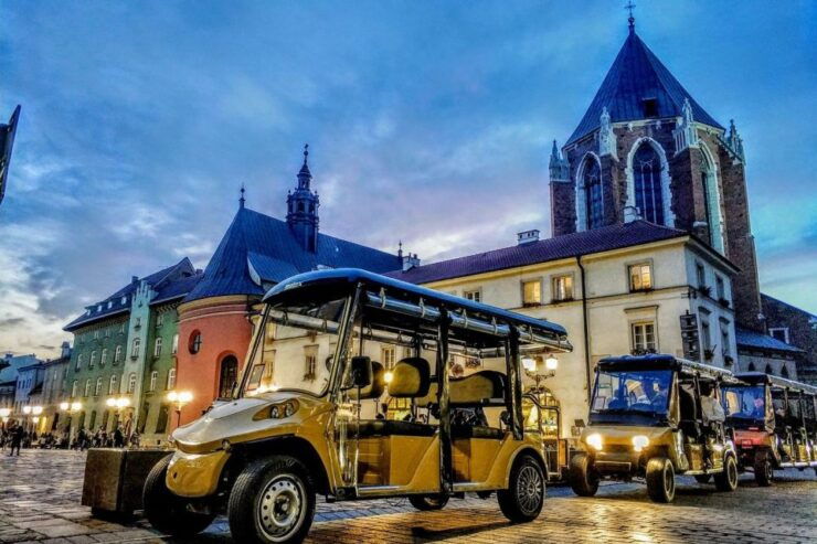 Krakow: Electric Golf Cart Tour of the Old Town - Accessibility and Comfort