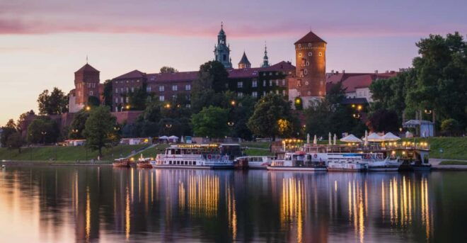 Krakow: Evening Sightseeing Cruise - Itinerary and Departure Point