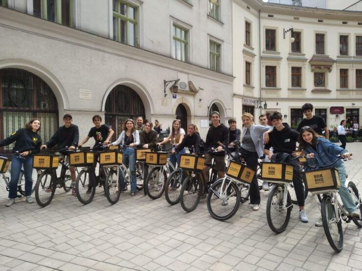 Krakow: Full Tour, Old Town and Jewish Quarter Bike Tour - Tour Highlights
