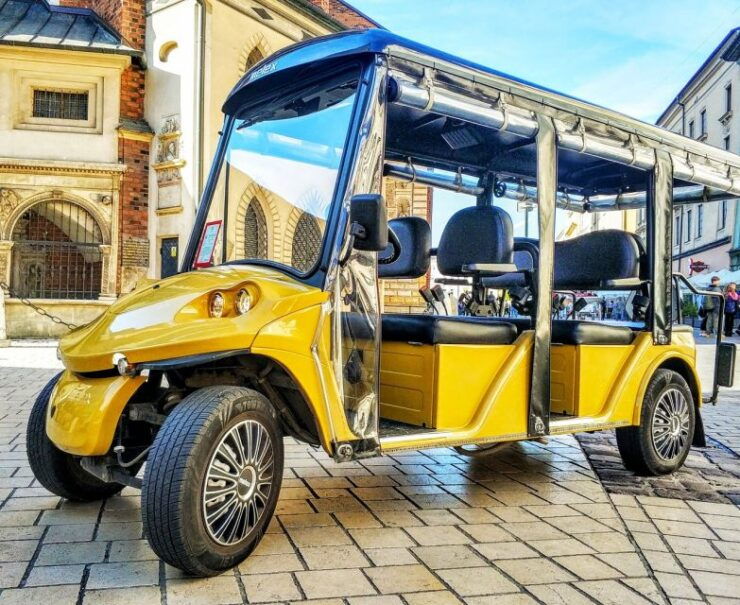 Krakow: Kazimierz by Golf Cart and Schindler's Factory Tour - Tour Overview