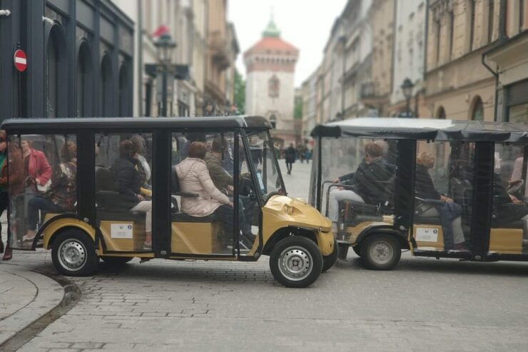 Krakow: Old Town City Tour in a Golf Cart - Audio Guide and Accessibility