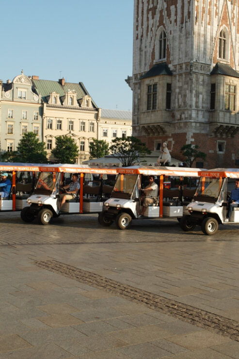 Krakow: Private City Tour by Electric Car With Audio Guide - Audio Guide and Languages