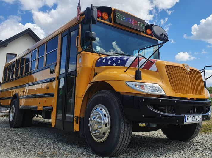 Krakow: School Party Bus Experience - Included in the Package