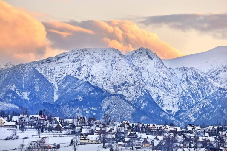 Krakow: Snowmobile Ride with Thermal Pools and Hotel Pickup - A Mountain Fire and Traditional Food