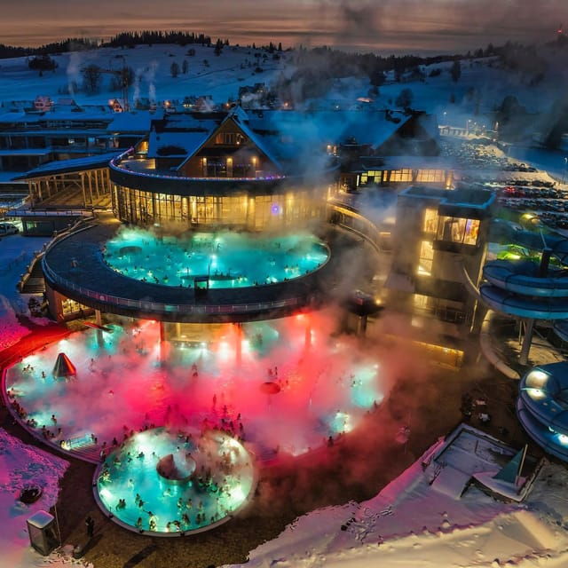 Kraków: Twilight Thermal Baths - Bathing Experience