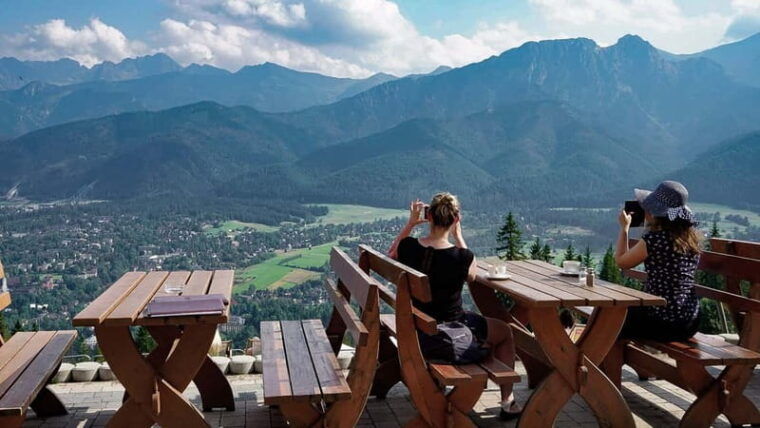 Krakow: Zakopane Cable Car, Spirits, Tasting & Thermal Baths - Zakopane Town and Krupowki Street