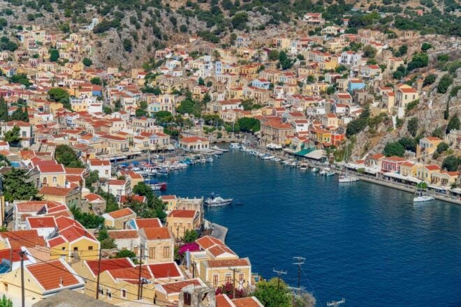 Kremasti: Boat Trip to Symi & St.Georges Bay - Activity Description