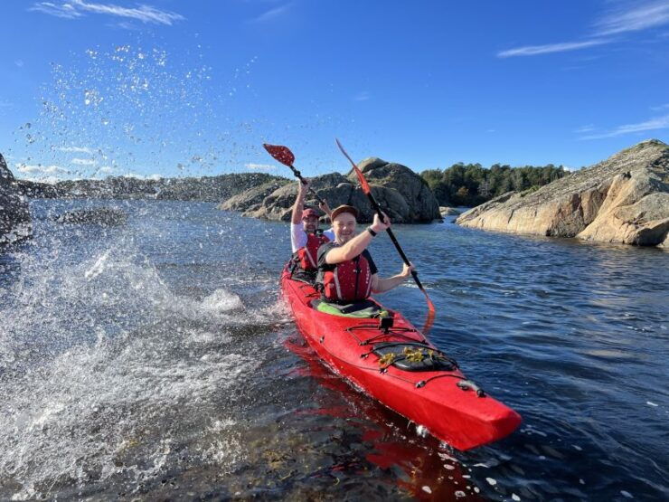 Kristiansand: Odderoya/Kongebrygga Double Sea Kayak Tour - Experience Highlights