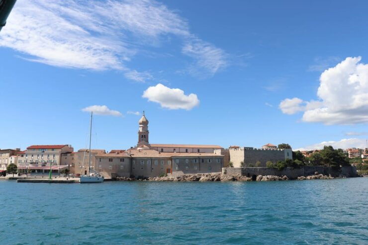Krk: Krušija Bay, Blue Cave, and Golden Beach Boat Trip - Onboard Experience