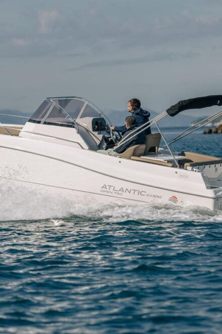 Krk: Rent a Boat Atlantic 750 Open - Boat and Safety Equipment