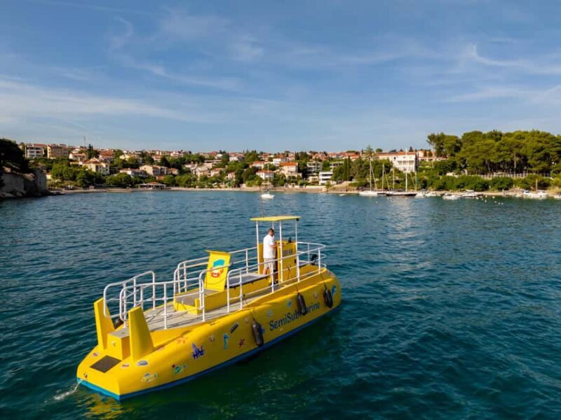Krk: Yellow Semi-Submarine Tour - The Itinerary and What to Expect