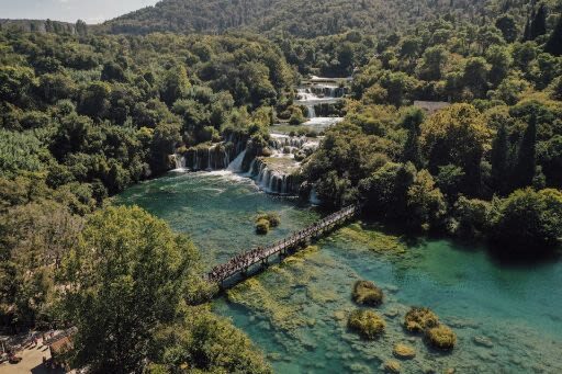 Krka Waterfalls Food & Wine Tasting Tour from Split - From Split to Krka’s waterfall paths