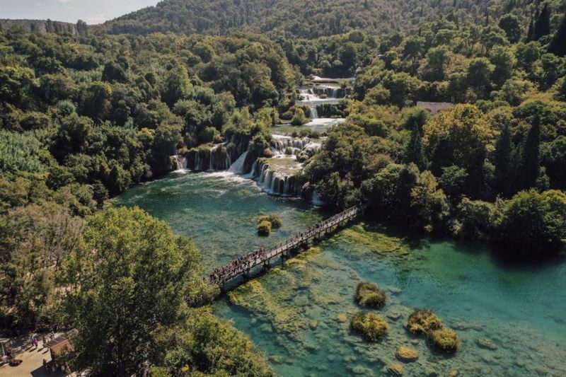 Krka Waterfalls Tour with Boat Cruise & Swimming from Split - A boat ride to Skradin