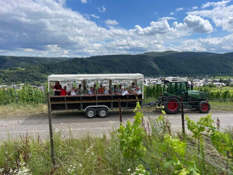 Kröv, Moselle: COVERED WAGON RIDE through the vineyards with wine tasting - Discovering the Kröv Vineyard Covered Wagon Tour: A Practical, Flavorful Adventure