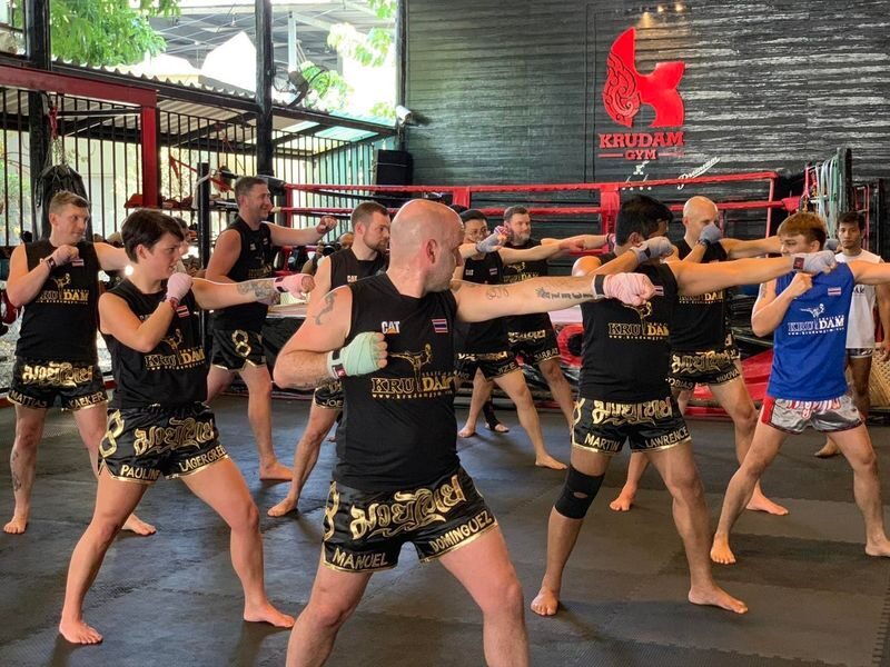 Krudam Gym Muay Thai Class Ratburana Branch - A Muay Thai class built for movement