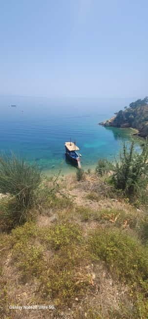 Ksamil: Tongo Island Boat Tour with Lunch - The Itinerary in Detail
