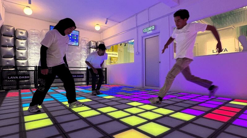Kuantan: Entry Ticket to Lava Dash- NEW Digital Floor Game - The Experience at Lava Dash: What to Expect