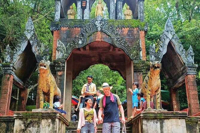 Kulen Mountain Park Waterfall With Small Groups & Guide Tour - Preah Ang Thom Pagoda