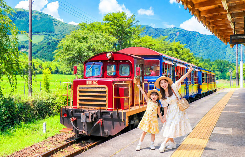Kumamoto Train Experience Tour | Minami Aso Railway & Mount Aso Volcano & Kumamoto Castle One-Day Tour (Departing from Fukuoka) - A long day that joins railway, volcano, and castle