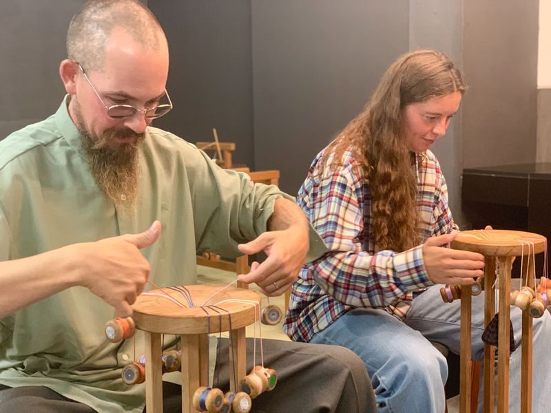 Kumihimo Workshop at a Historic 370-Year-Old Braiding Shop in Tokyo - Inside DOMYO’s Kagurazaka workshop