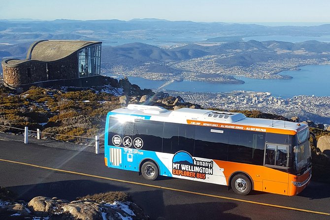 Kunanyi/Mt Wellington Explorer Bus - One Way Tour - End Point Details